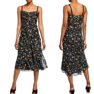 CINQ A SEPT Margot Silk Dress, size 2